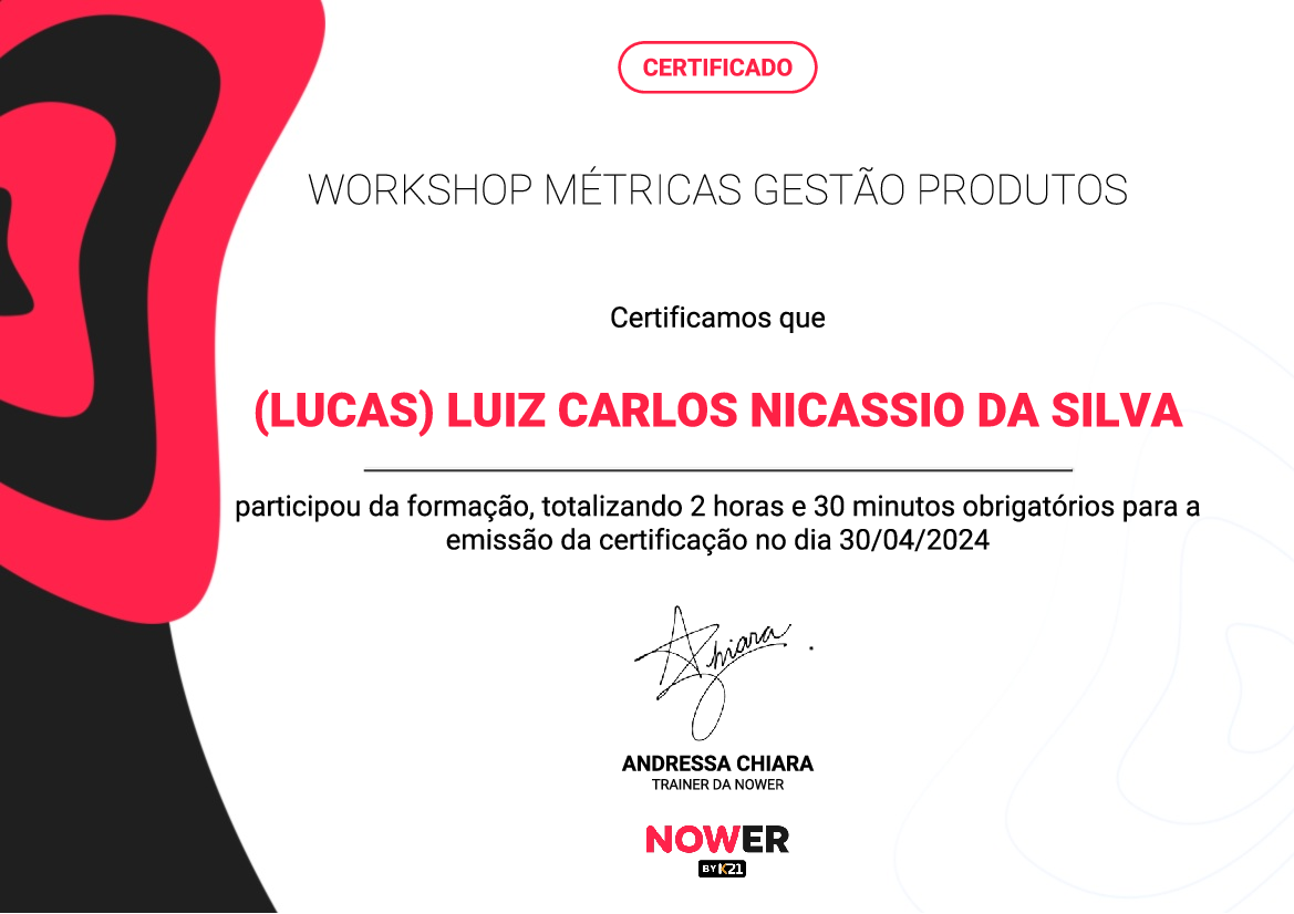 Certificado K21